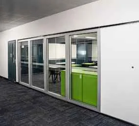 Glass Operable Wall